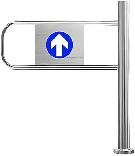 Automatic Swing Door for Shops & Warehouses, Durable Stainless Steel Entrance Device, Adjustable Width for Easy Access, Ideal for Yards and Commercial Spaces