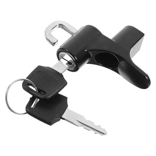 ORFOFE Lucchetto Casco Antifurto Compatto e Resistente Blocco Sicurezza Manubrio per Caschi Accessorio Leggero e Durevole per Veicoli a Due Ruote e Scooter