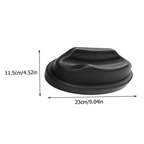 VICASKY 2Pcs Bike Front Wheel Riser Block Stabilizes Front Wheel for Indoor Cycling Trainers Compatible with Mountain Road Bikes Skid Resistant Design Enhances Stability