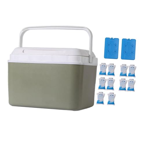 rockible Nevera Isotérmica con Compartimento para Hielo Y Bebidas, de Carcasa Rígida, Ideal para Uso Comercial, Picnics Y Acampadas, 30L