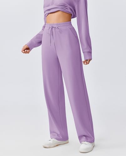 Image of PINSPARK 2 Piece Sets for Women 1 /2 Zip Sweatsuit Loose Fit Sweatshirt Straight Leg Pants 2026 Matching Outfit Fall Tracksuit
