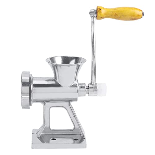 Meat Grinder,Manual Meat Grinder Mincer Sausage Stuffer Hand Crank Mincer Grinding Machine for Beef Mushroom Cookies