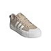 Adidas Womens Bravada 2.0 Platform Sportswear, Clay Brown/White/Cyber Metallic, 7.5
