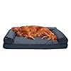 Furhaven Orthopedic Dog Bed for Large Dogs w/...