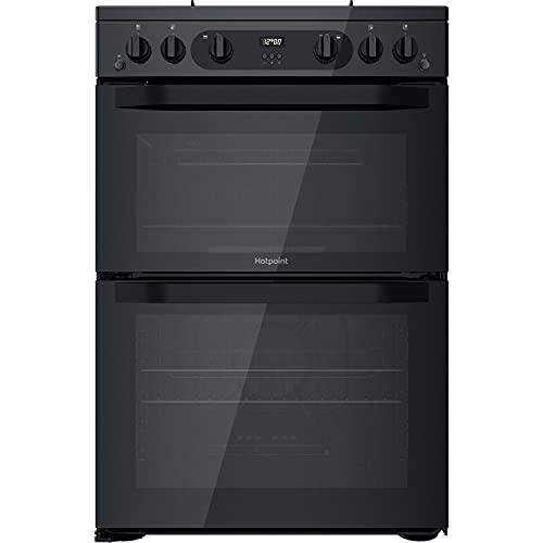Hotpoint Hdm67V9Cmw 60Cm Wide Freestanding Double Oven Electric Cooker