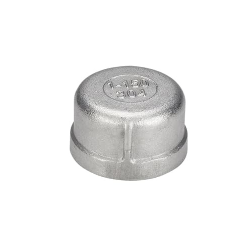 Tapa de tubo de acero inoxidable: evite fugas con la rosca interna G3/4 5