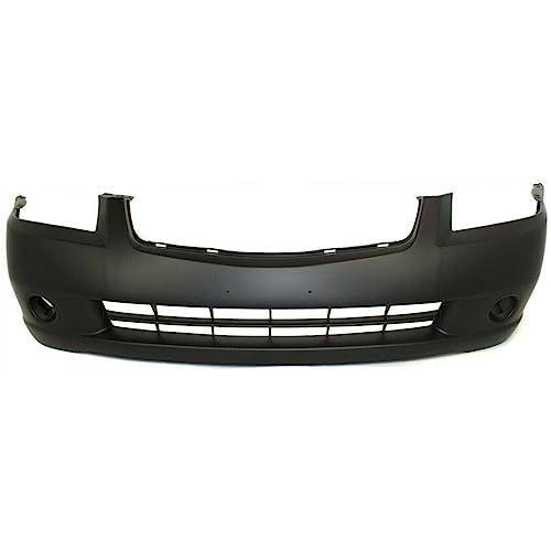 FitParts Compatible With Front Bumper Cover 2005-2006 Nissan Altima Base SE SL S Sedan 05-06. New, Primed and Ready for Paint. With Fog Light Holes. NI1000219 62022ZB025