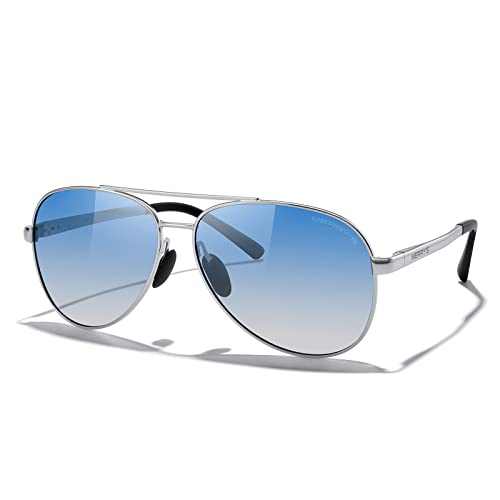 MERRY'S Aviator Sunglasses for Men Women - Polarized Driving Sun glasses Mirrored Lens UV 400 Protection 58 MM3