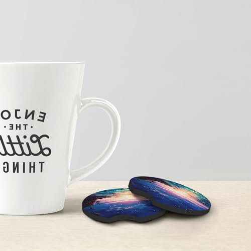 Portavasos universal para carro con 2 piezas de caucho negro miniatura 4