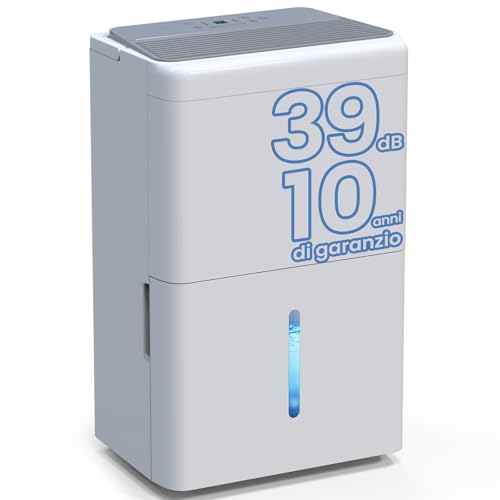 Newentor Deumidificatore elettrico per eliminare l'umidità, deumidificatori portatili per la casa...