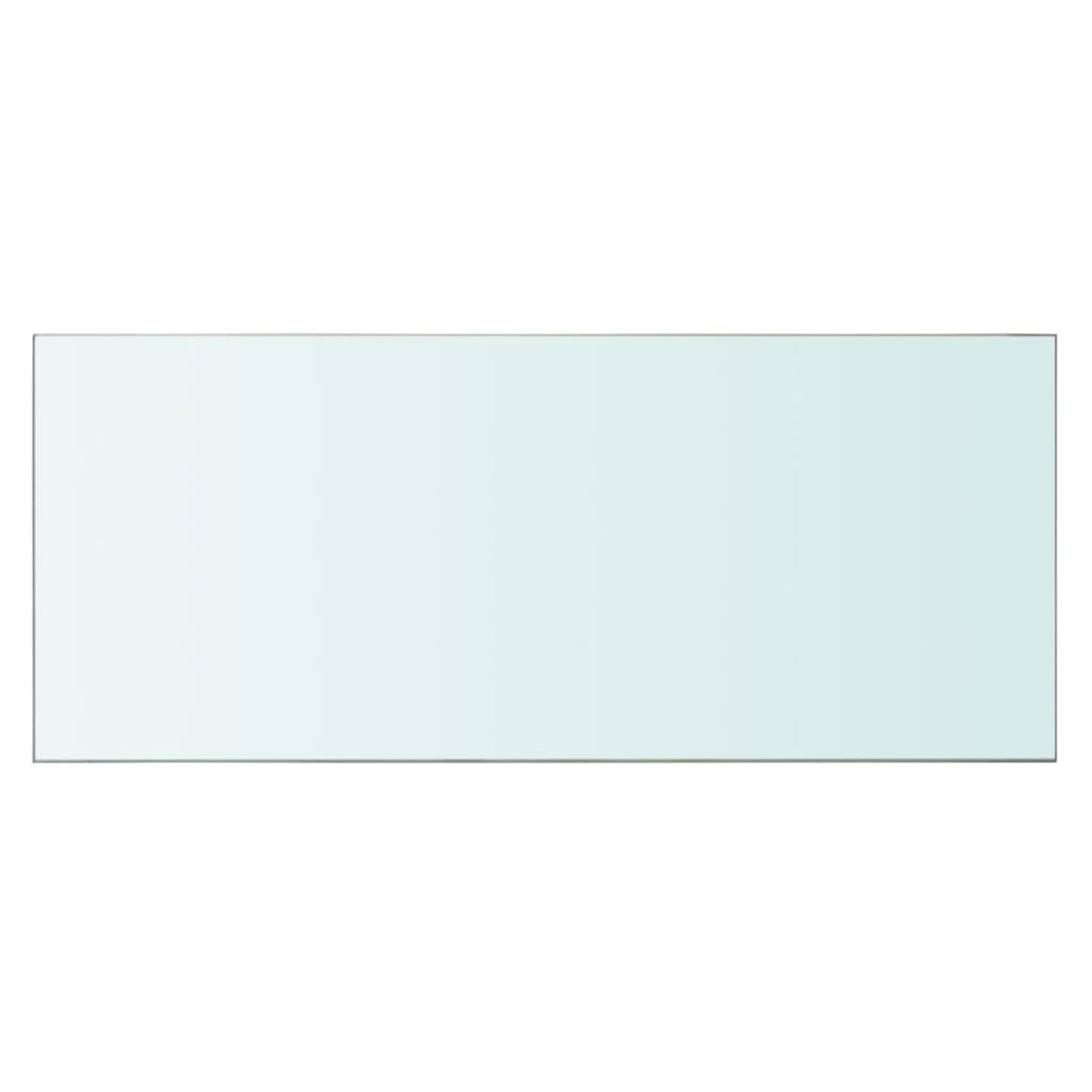 Homgoday Panel de Estante Vidrio Claro 70x30 cm exhibición de Productos