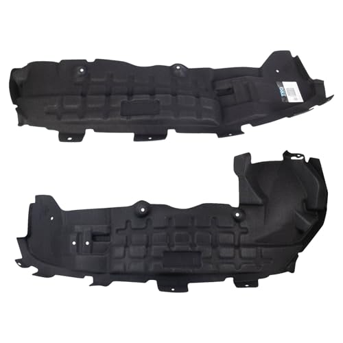 Image of TRQ Front Inner Fender Liner Set Compatible with 2019-2022 Ford Ranger FO1248196 FO1249196