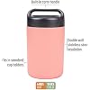 Goodful Stainless Steel Insulated Food Jar – 16 Oz Double Wall Vacuum Sealed Container With Handle, Sky Blue - View #3