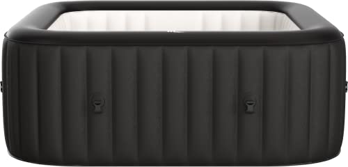 GARDWELL Whirlpool aufblasbar Outdoor gardwell Blackdot 6 Personen 185 x...