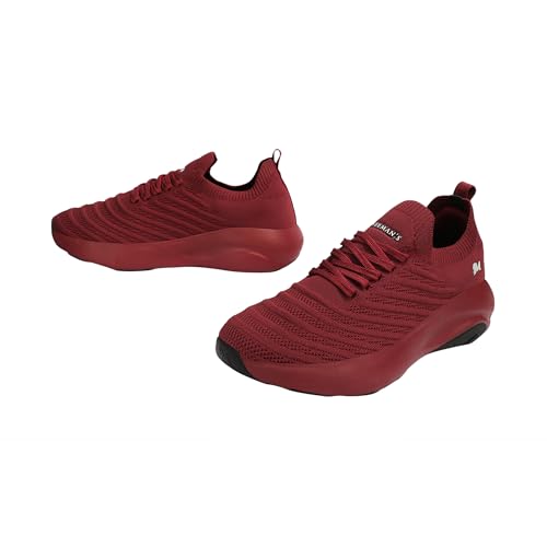 Image of Neeman's Begin Walk Glide Sneakers for Men | Breathable Knit Upper, Cushioned EVA Sole | Lightweight Walking Shoes for Everyday Comfort