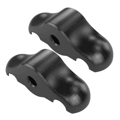 Laroal Adaptadores de pie para Ciclismo en Interiores, pies de Estabilidad con reducción de Ruido
