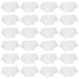 LAPYAPPE 50 Pezzi Copertura Gruccia e Trasparente in Antipolvere Plastica Abiti Riutilizzabile con Foro Dimensioni 60x90cm Materiali Delicati e Lana per Organizzazione Armadio