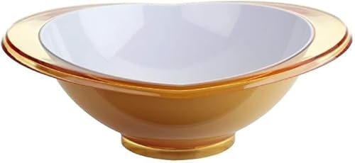 BUGATTI Insalatiera, realizzata in San, Giallo, 28 x 24 x 15 cm GL6U-02175