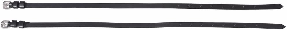 Henri de Rivel Leather Spur Straps with Plain Buckle