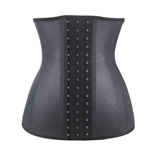Corset amincissant en caoutchouc pour femme avec baleines acier