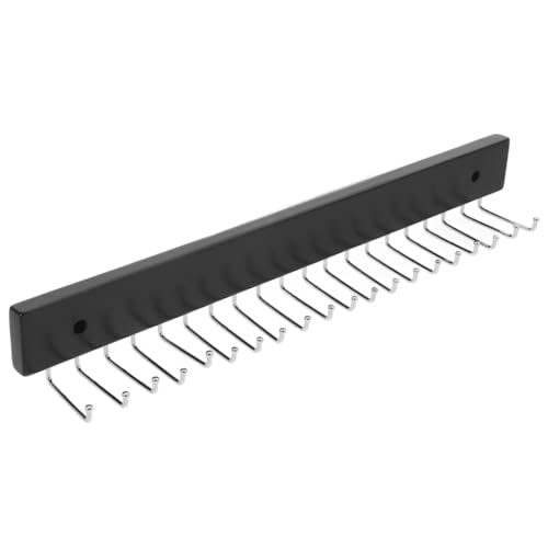 Garneck Perchero De Pared para Corbatas Cinturones Bufandas Organizador De Corbatas y Cinturones Gancho Multifuncional para Colgar La Pared
