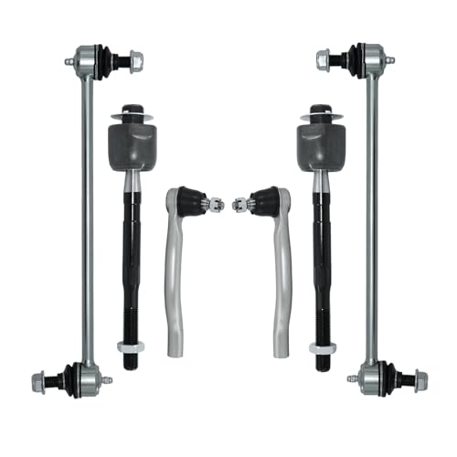 HAWK BROTHER 6Pcs Front Outer Inner Tie Rod Ends Sway Bar Kit Compatible with 2009-2015 Honda Pilot-ES800825 EV800712 K750124 by HAWK BROTHER - Used condition - US$42.31