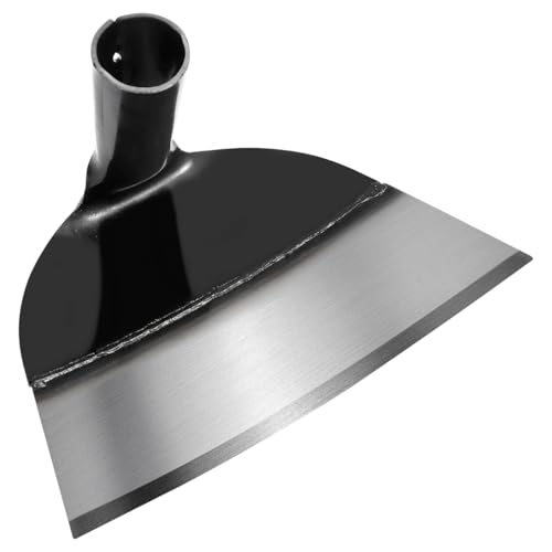Healeved Houe De Jardin en Acier Remplaçable Outil De Désherbage pour Jardinage Professionnel sans Poignée 9.3 Pouces X 5.9 Pouces Outil Agricole Polyvalent pour Creuser Et Aérer Le Sol