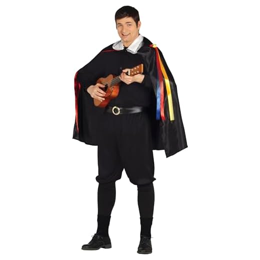 Guirca- Disfraz adulto tuno, Talla 52-54 (80838.0)