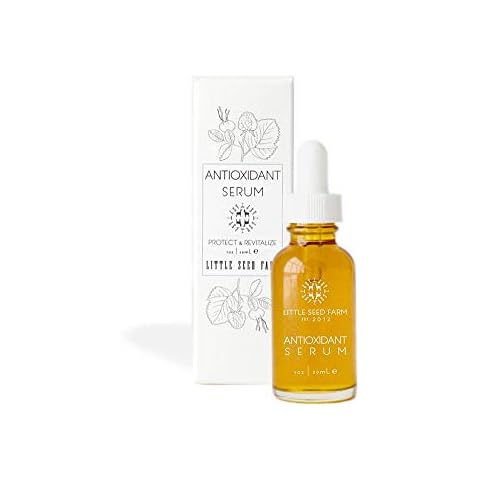 Little Seed Farm - Antioxidant Serum - Antioxidant Facial Serum for Dry & Aging Skin – Nourishing & Revitalizing Face Serum, Net Wt. 1 fl oz Cover