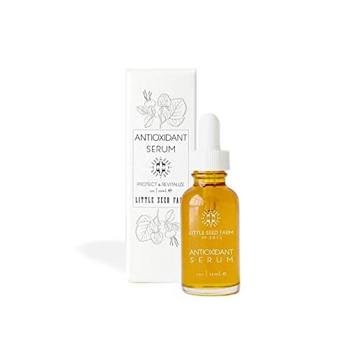 Little Seed Farm - Antioxidant Serum - Antioxidant Facial Serum for Dry & Aging Skin – Nourishing & Revitalizing Face Serum, Net Wt. 1 fl oz