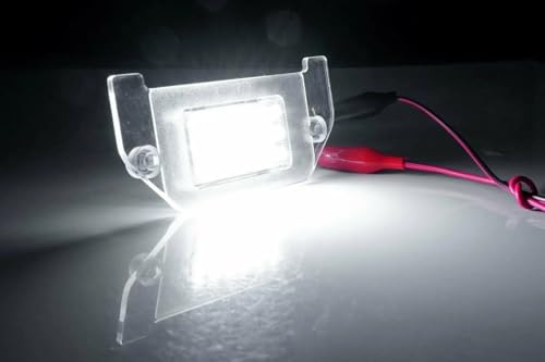 Lámpara de luz LED matrícula blanca de alta luminosidad para Dodge Challenger 2
