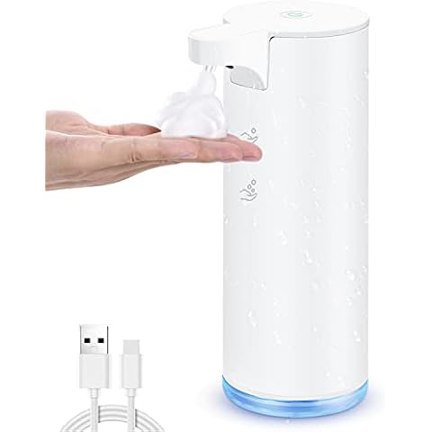 Seifenspender Automatischer Edelstahl Schaumseifenspender Elektrischer Cover