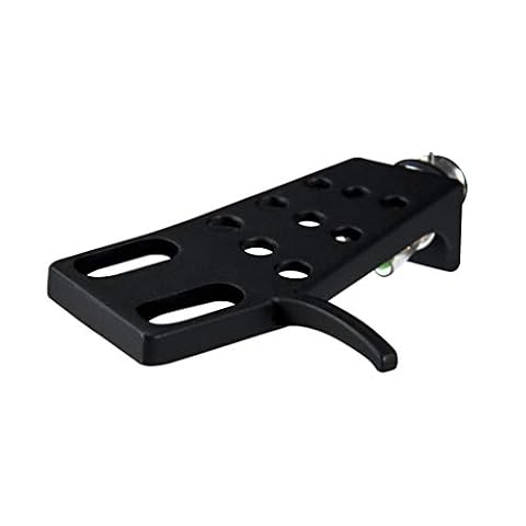 Reloop HiFi Headshell kątowy - przetwornik 1/2 cala, idealny do profesjonalnego skreczowania, czarny