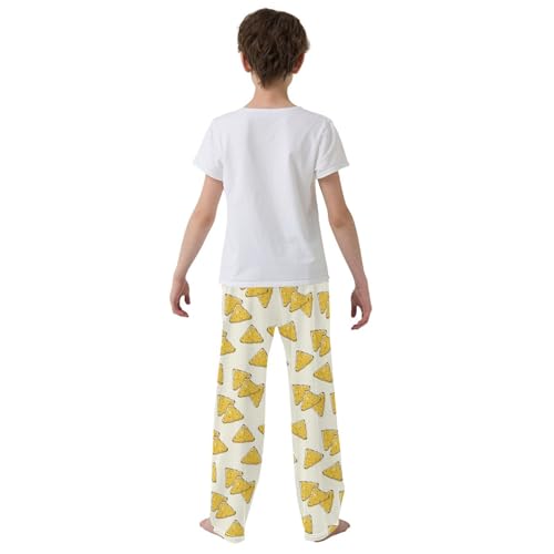 Pajamas Pants Soft Tortilla Chips Long Sleep Pjs Lounge Pajama Bottoms Elastic Waist with Pockets3