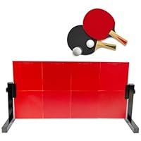 Tischtennis Rebound Board,Tischtennis Returnbrett Mit 8 Gummis,360°Winkelverstellung Ping Pong Sparring Rebound Board,Pro Return RüCksprungbrett Returnboard TrainingsgeräT,Für Indoor Selbst Training