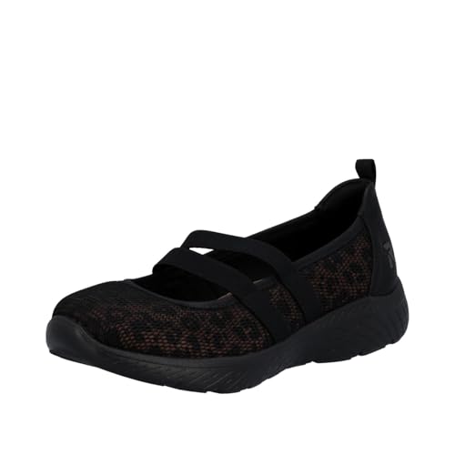 Mocassins Rieker M5075 pour femme en cuir souple confort quotidien