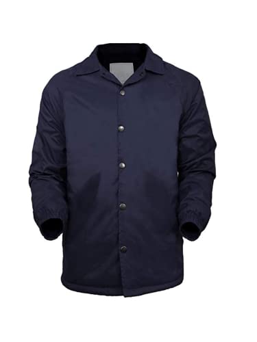 Men’s Coaches Jackets Water-Resistant Windbreaker