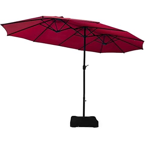 TANGZON 4.6M Double-Sided Outdoor Umbrella Cover