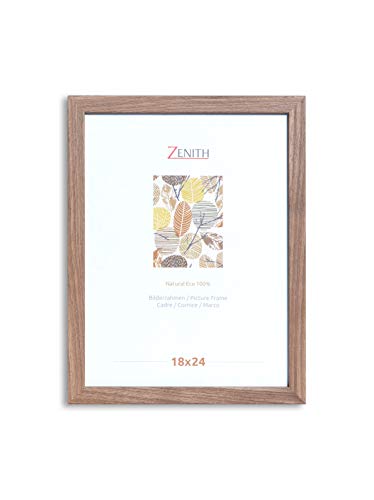 VictoR Bilderrahmen Klee 18x24 cm in Braun - moderner schlichter Fotorahmen Holz - Bilderrahmen 18x24 Braun – Bild 3
