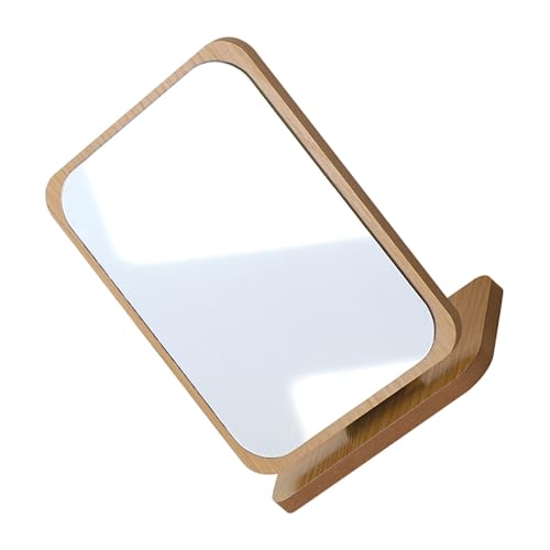 Espejo de maquillaje de mesa VICASKY de madera