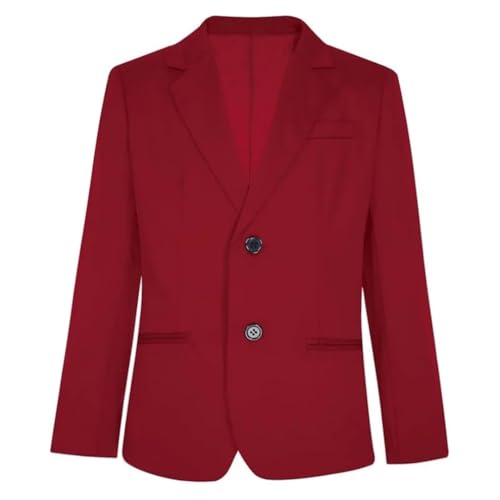 Men's Suit Jacket Classic 2-Button Fitted Business Formal Top Banquet And Wedding Dress Jacket 7