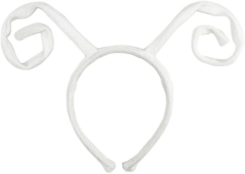 Miniatura 10 de Diadema de antena de hormigas para niños, disfraz de abeja y mariposa para niñas y mujeres, disfraz de perro de Halloween