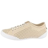 Andrea Conti 0345767 Zapatos con Cordones para Mujer, Talla:38 EU, Color:Beige