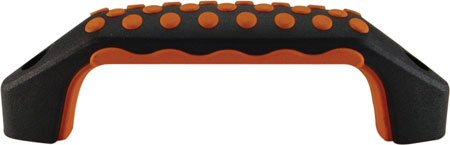 1 11/16 x 5 25/32 Lg., Orange/Black, Soft Elastomer Grip Handle (1 Each)