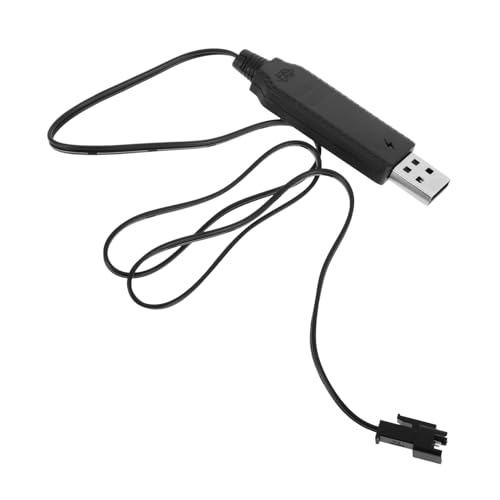 Totority Rapid Charging 3.7v Battery Cable for Bubble Machine Toys Electric Toy Charger Cord