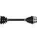 Detroit Axle - 4WD Front Right CV Axle for 2014 2015 2016 2017 Jeep Patriot Compass Passenger Side CV Axle Shaft Assembly Replacement