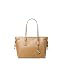 Gold-tone Hardware/Crossgrain Leather/Burnt Khaki