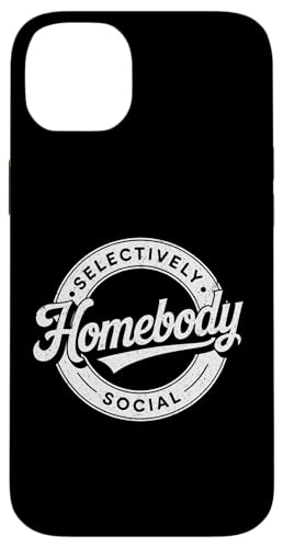 Homebody Selectively Social �r���e�[�W ���Љ�I �����I �X�}�z�P�[�X iPhone 14 Plus �p