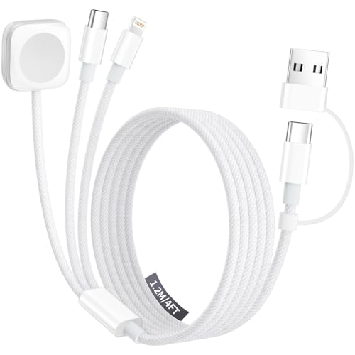 Travel Charger for Apple Watch, 3 in 2 Multi Charging