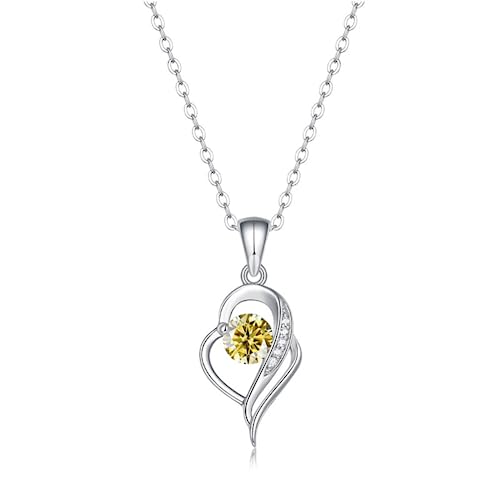 Pendentif moissanite 1ct pour femmes collier élégant pour tenues de soirée